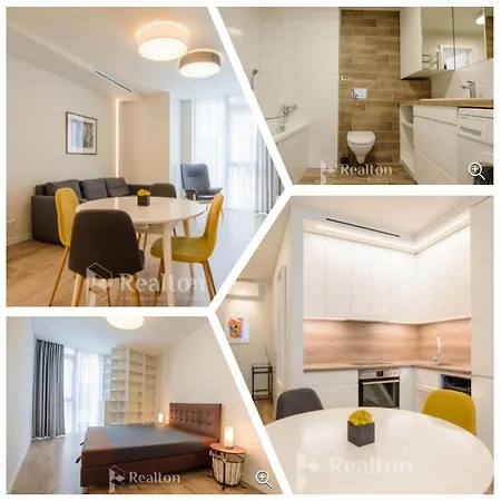 Apartment Happy Egle, Self Check-in-24-7, A-c, Parking-in-the-underground-garage *